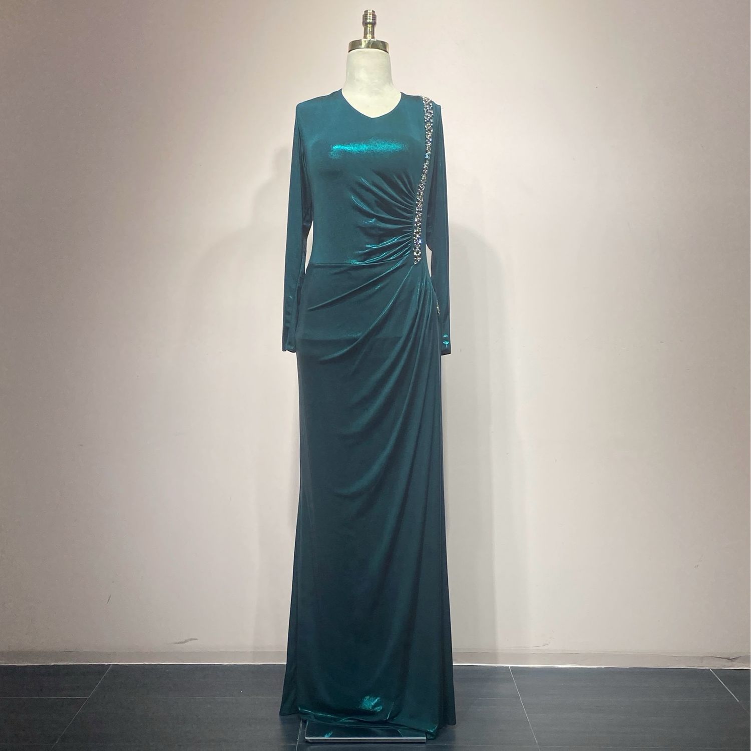 Vestido Largo - Color Green - Tallas 44-46-48-50