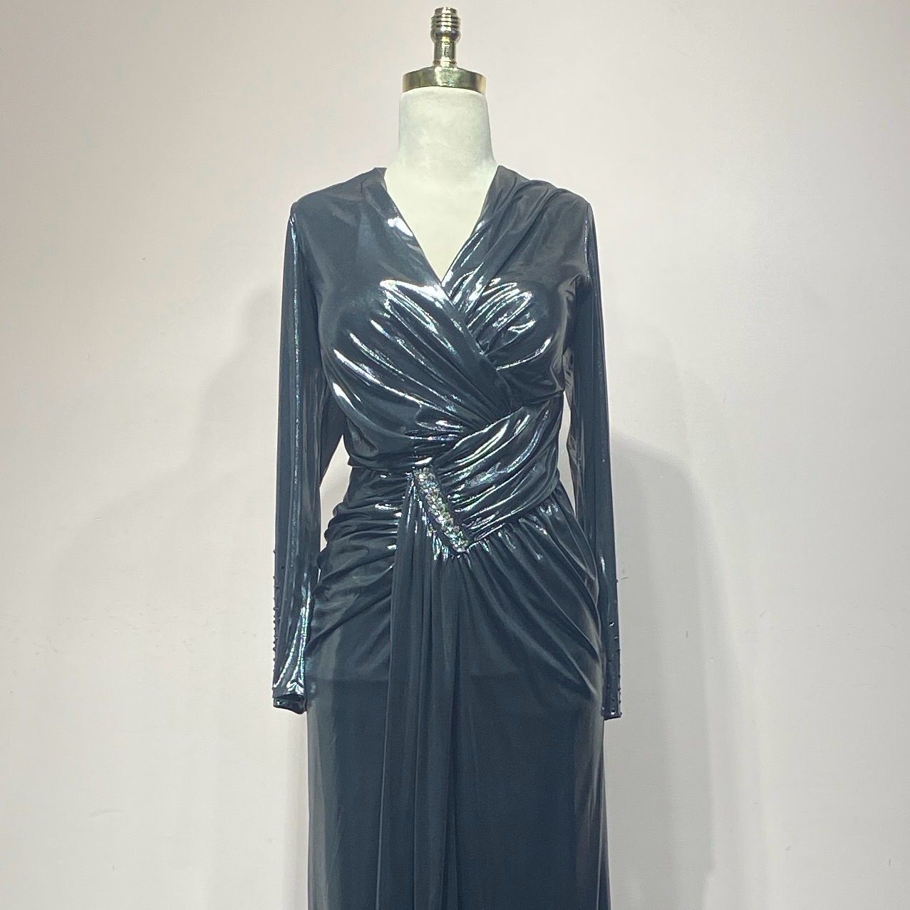 Vestido Largo - Color Grey - Tallas 44-46-48-50