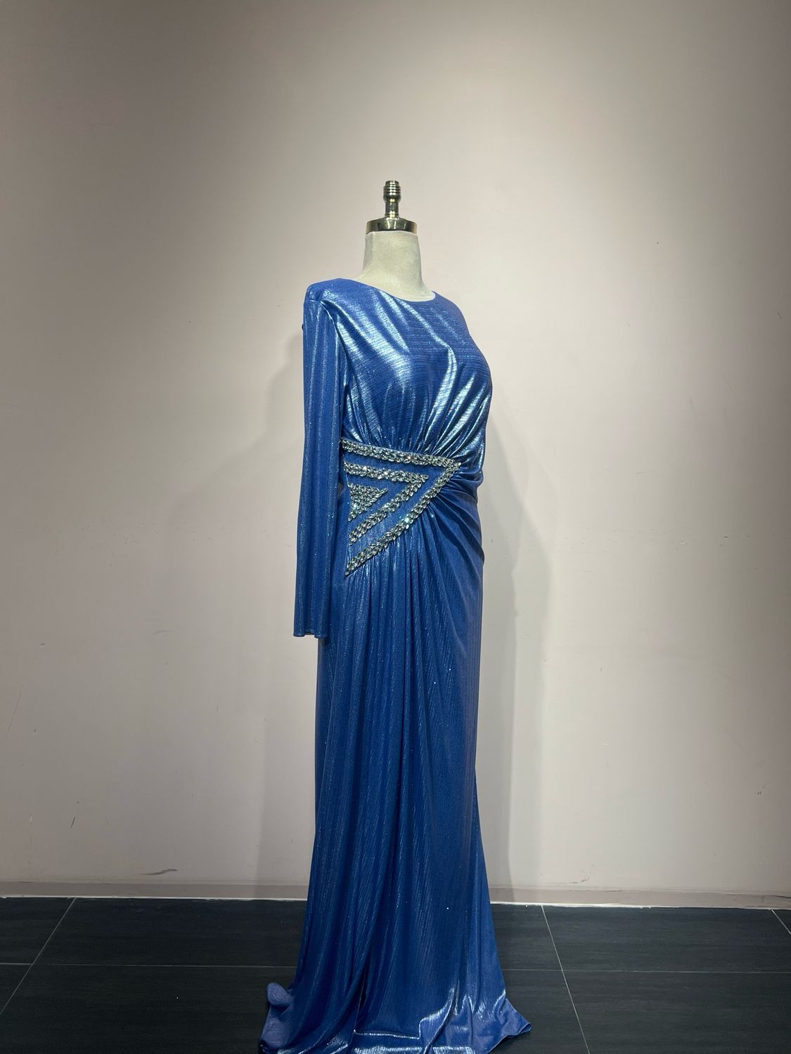 Vestido Largo - Color Azul - Tallas 44-46-48-50