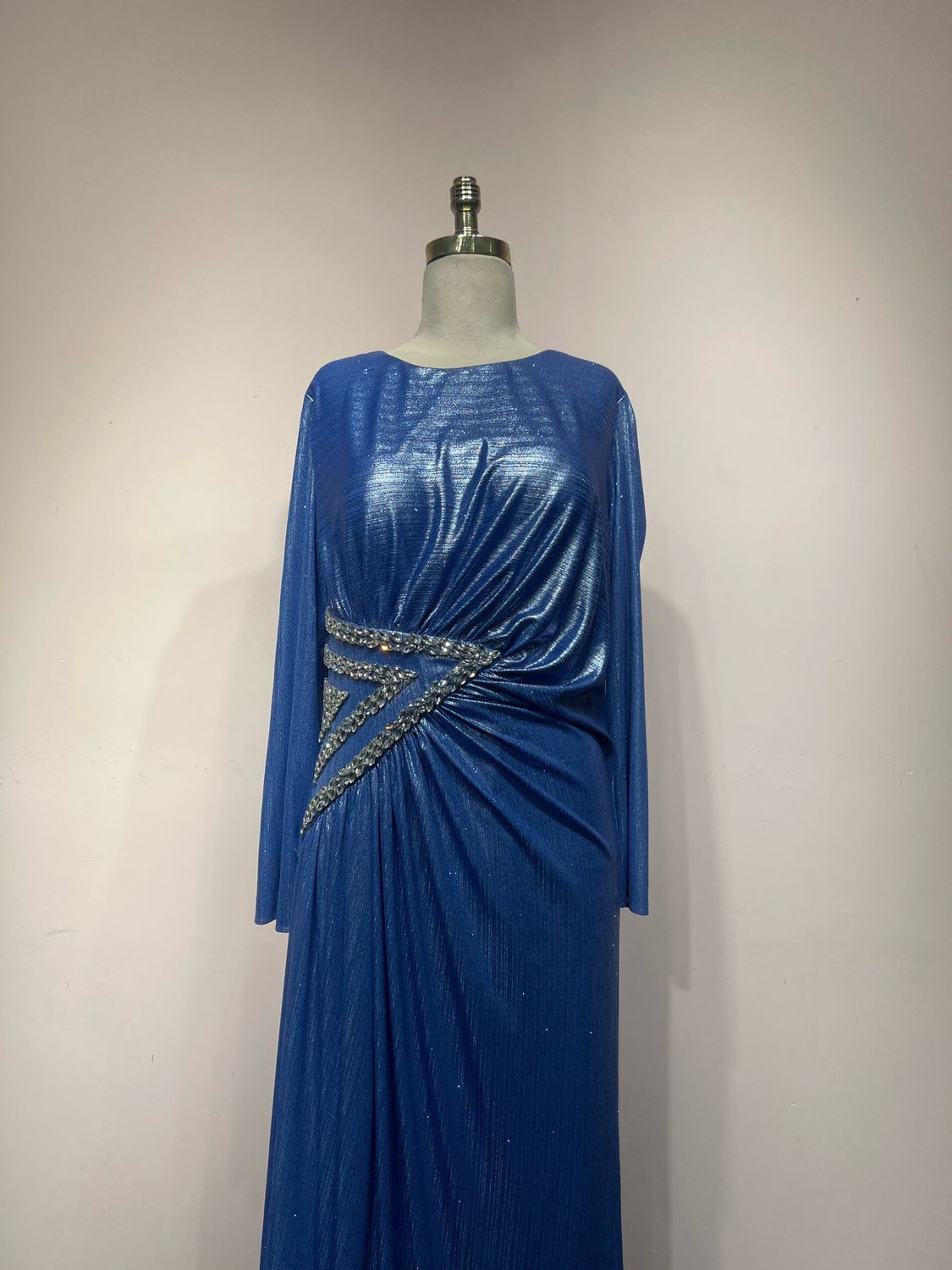 Vestido Largo - Color Azul - Tallas 44-46-48-50