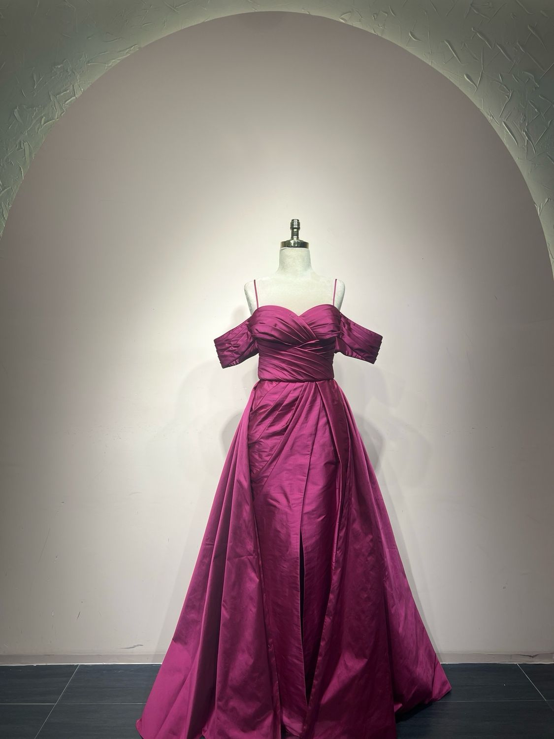 Vestido largo - Fucsia - talla 40 Vestido largo - Fucsia - talla 40