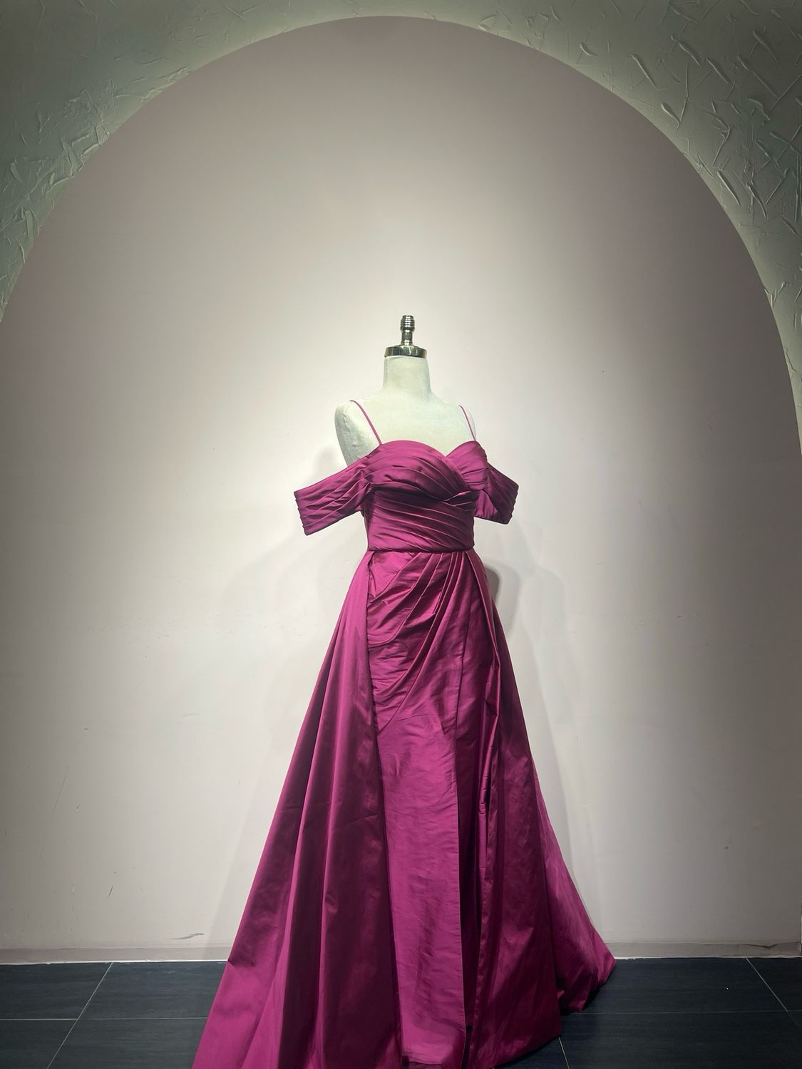 Vestido largo - Fucsia - talla 40 Vestido largo - Fucsia - talla 40