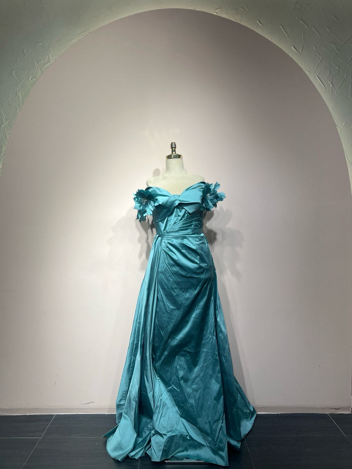 Vestido largo - Verde Agua - talla 44 Vestido largo - Verde Agua - talla 44