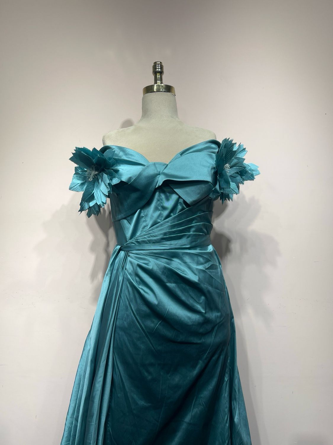 Vestido largo - Verde Agua - talla 44 Vestido largo - Verde Agua - talla 44