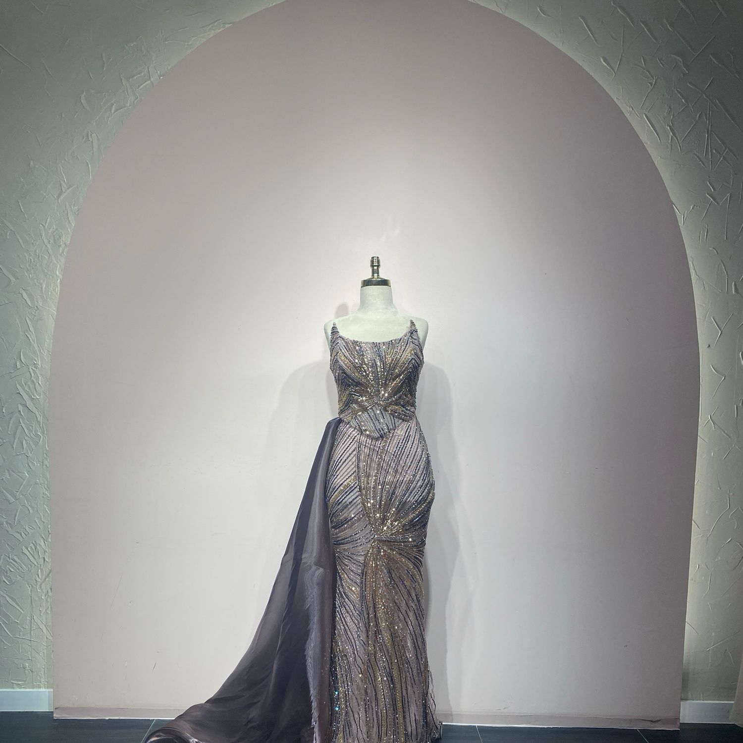 Vestido largo - Lila - Talla 38