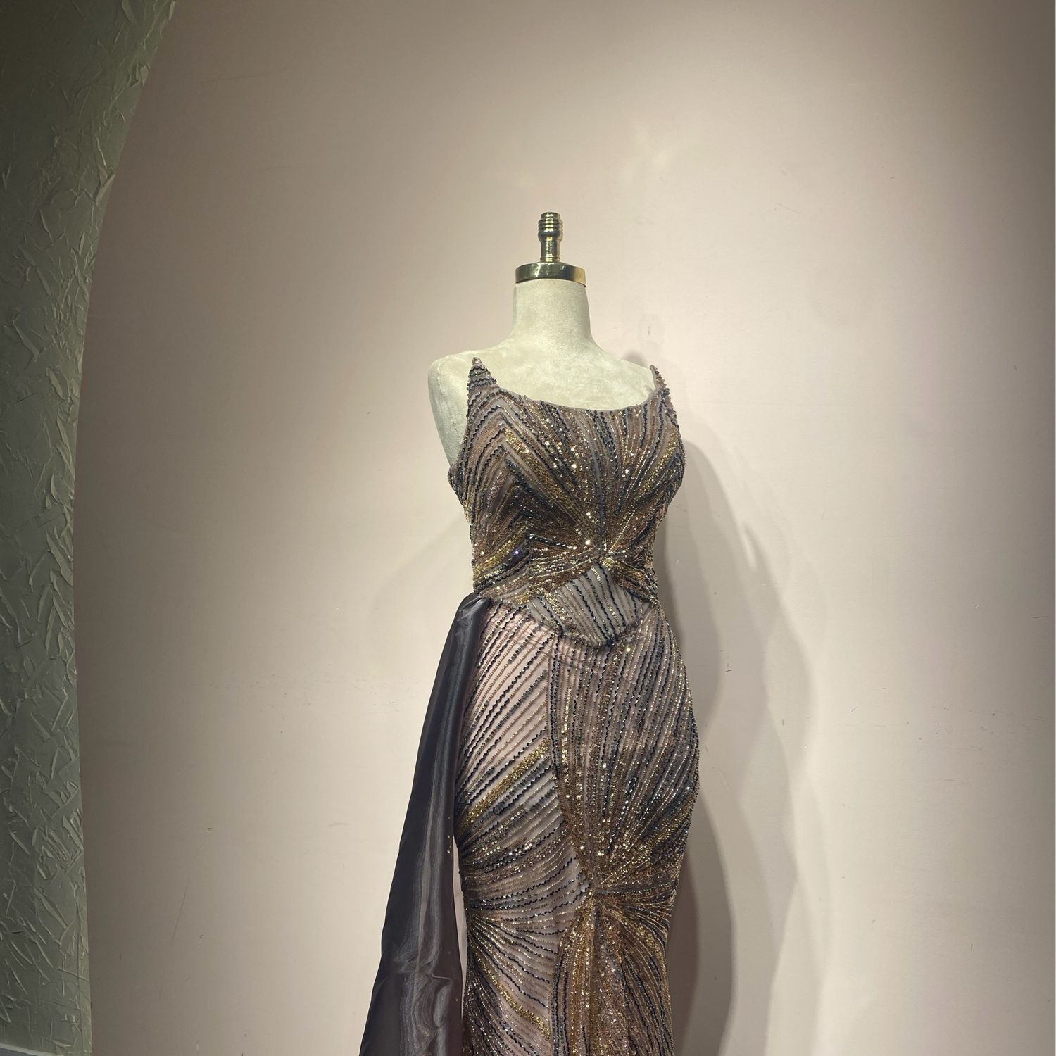 Vestido largo - Lila - Talla 38