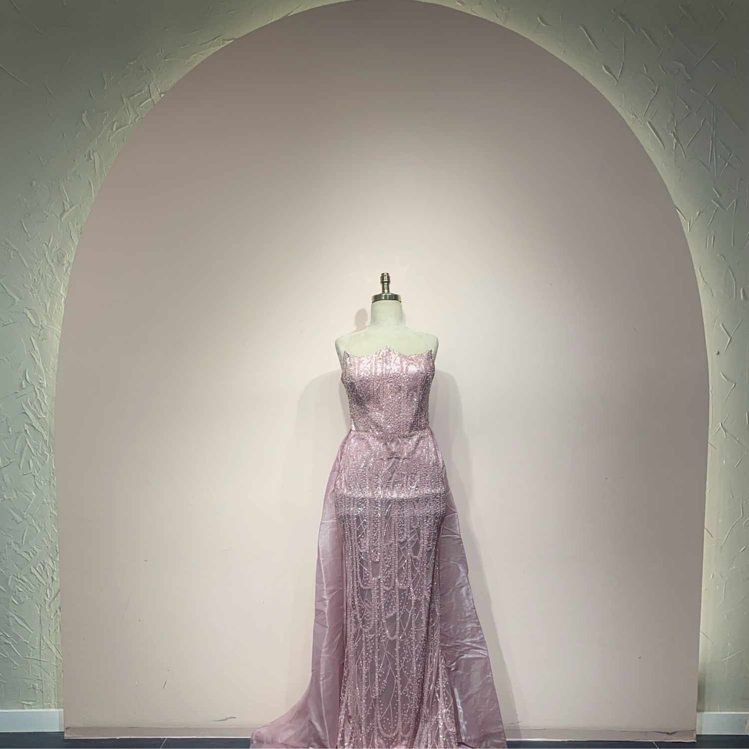 Vestido largo - Rosado - talla 42