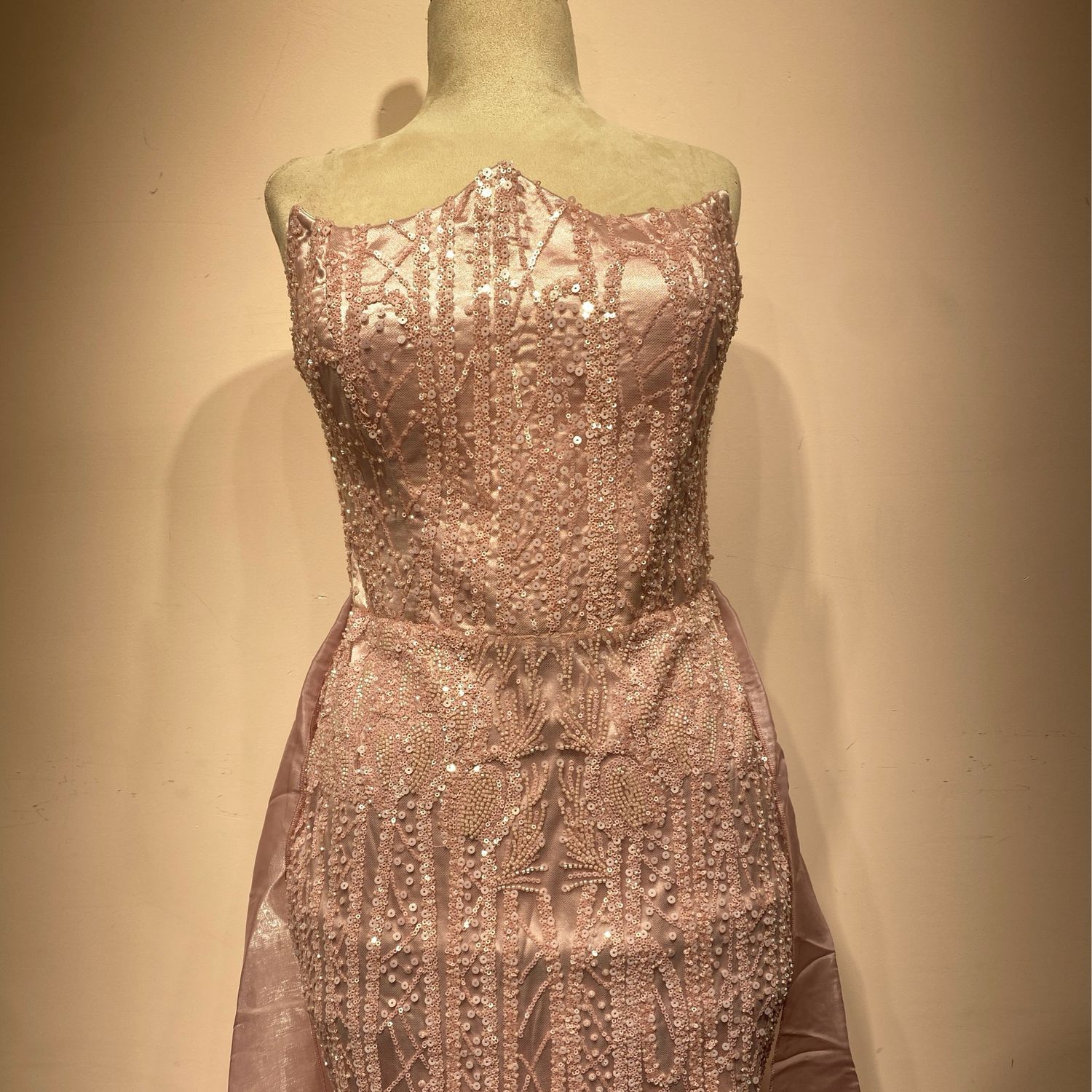 Vestido largo - Rosado - talla 42