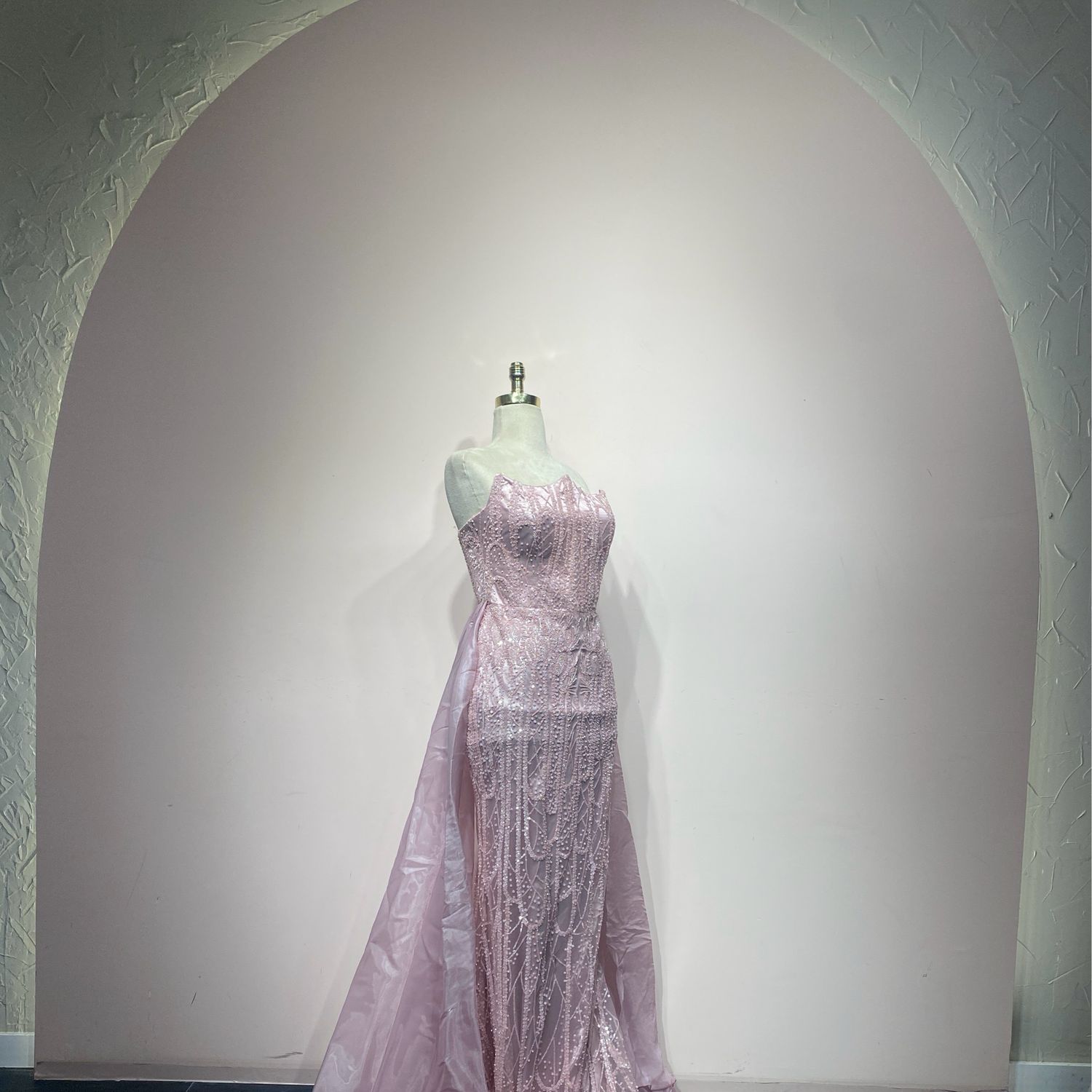 Vestido largo - Rosado - talla 42