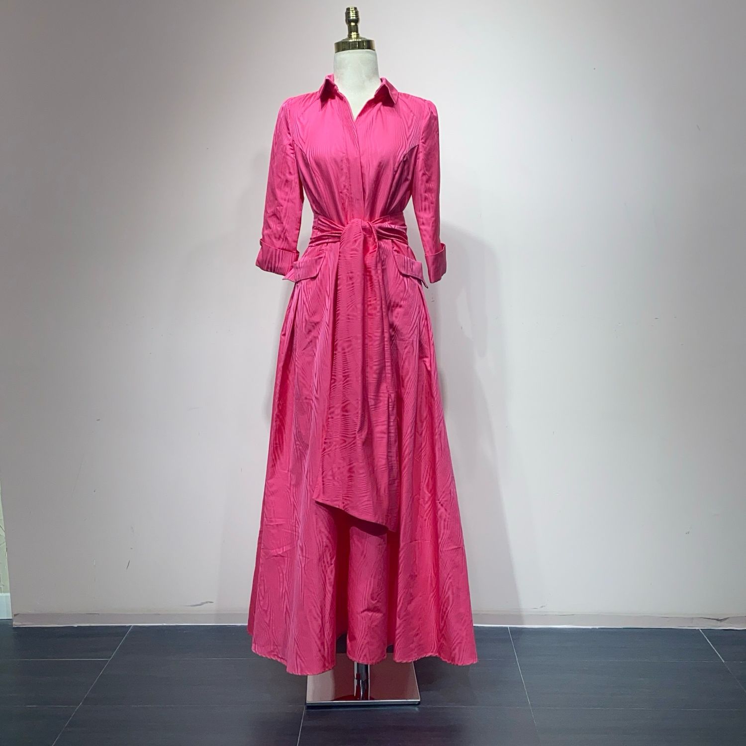 Vestido Largo Color Pink Talla 42/10