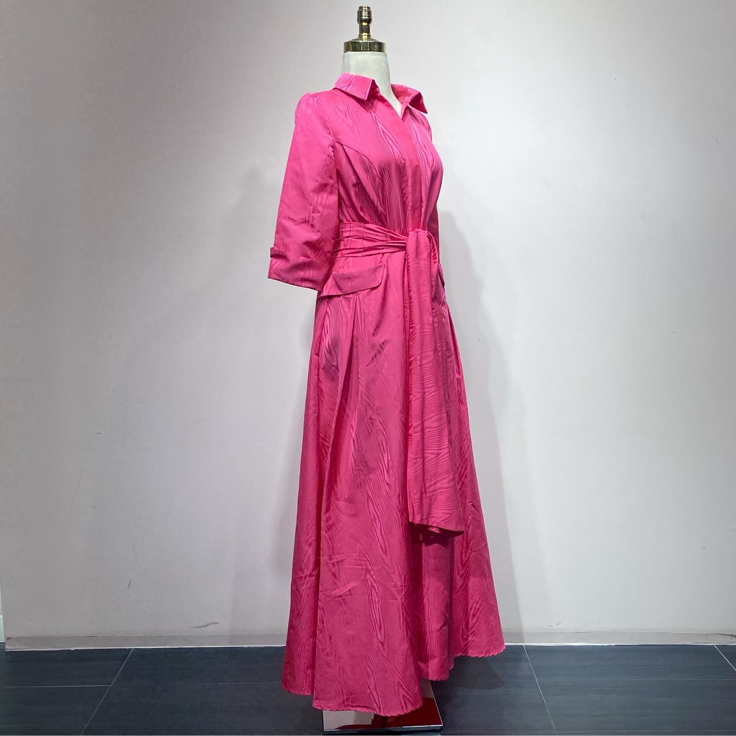 Vestido Largo Color Pink Talla 42/10