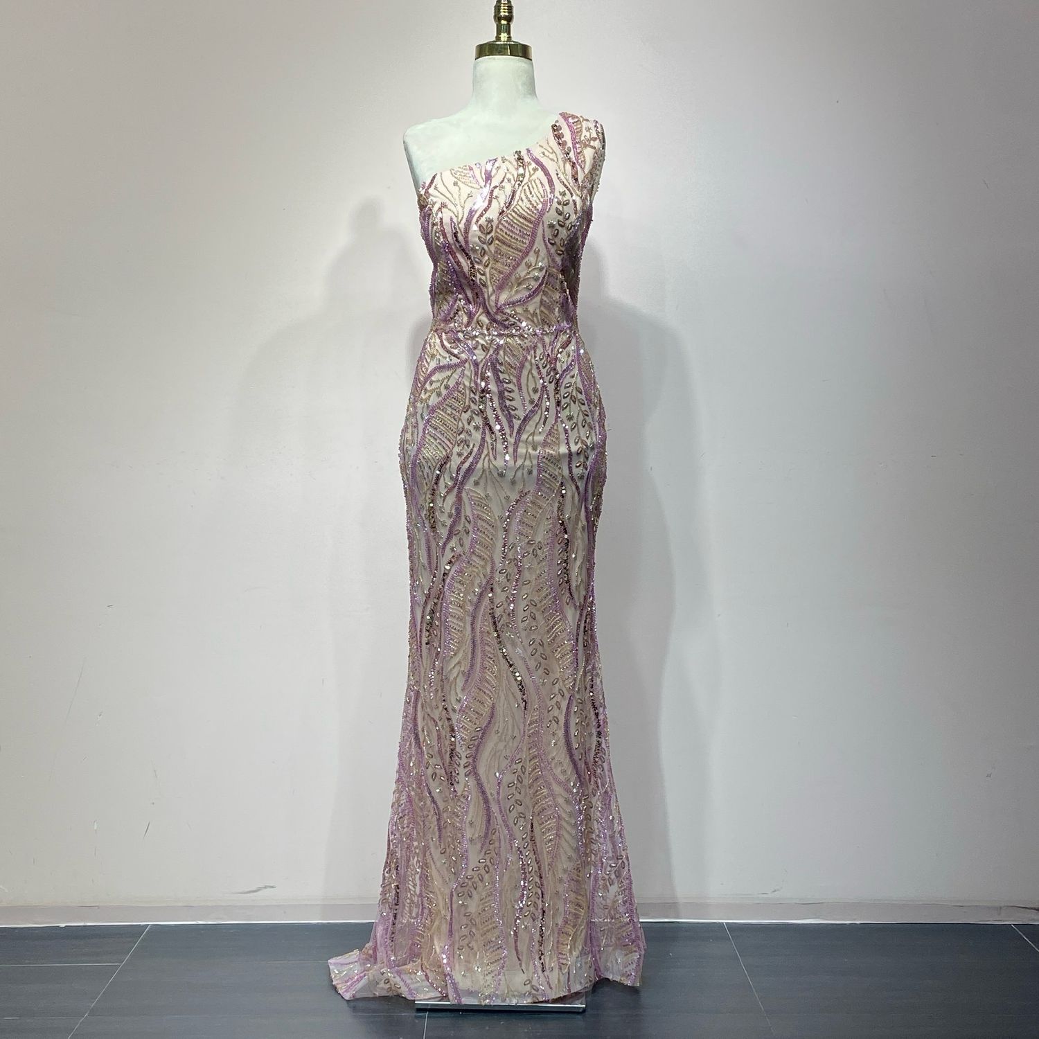 Vestido Largo Color Pink Talla 52/10