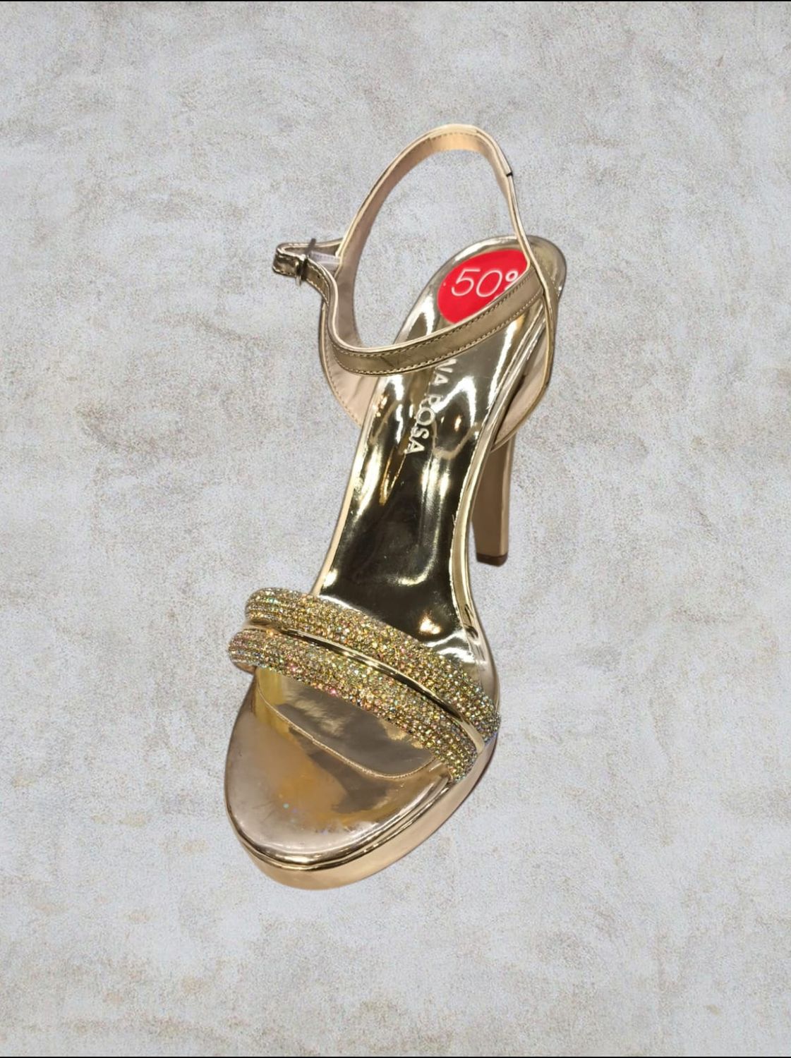 Zapato de Tacon - Dorado