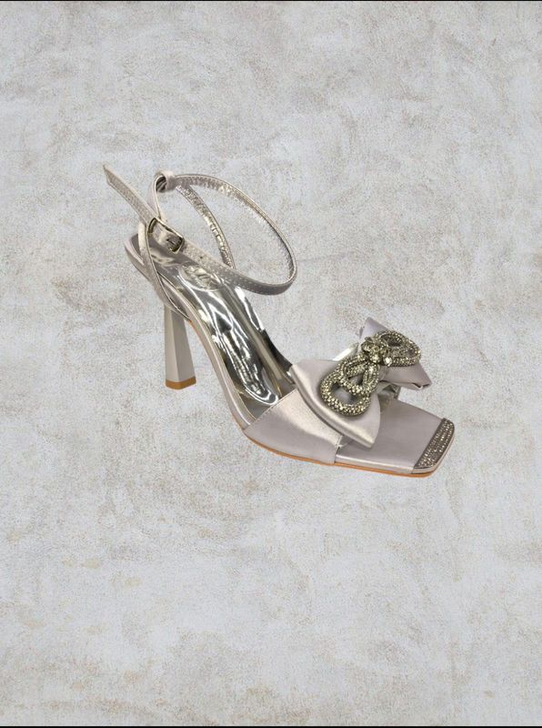 Zapato de tacon - Silver