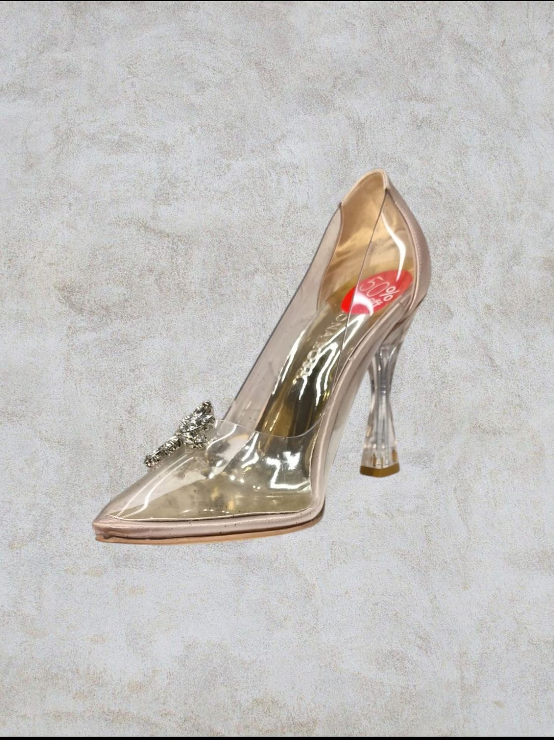 Zapato de tacon - Beige