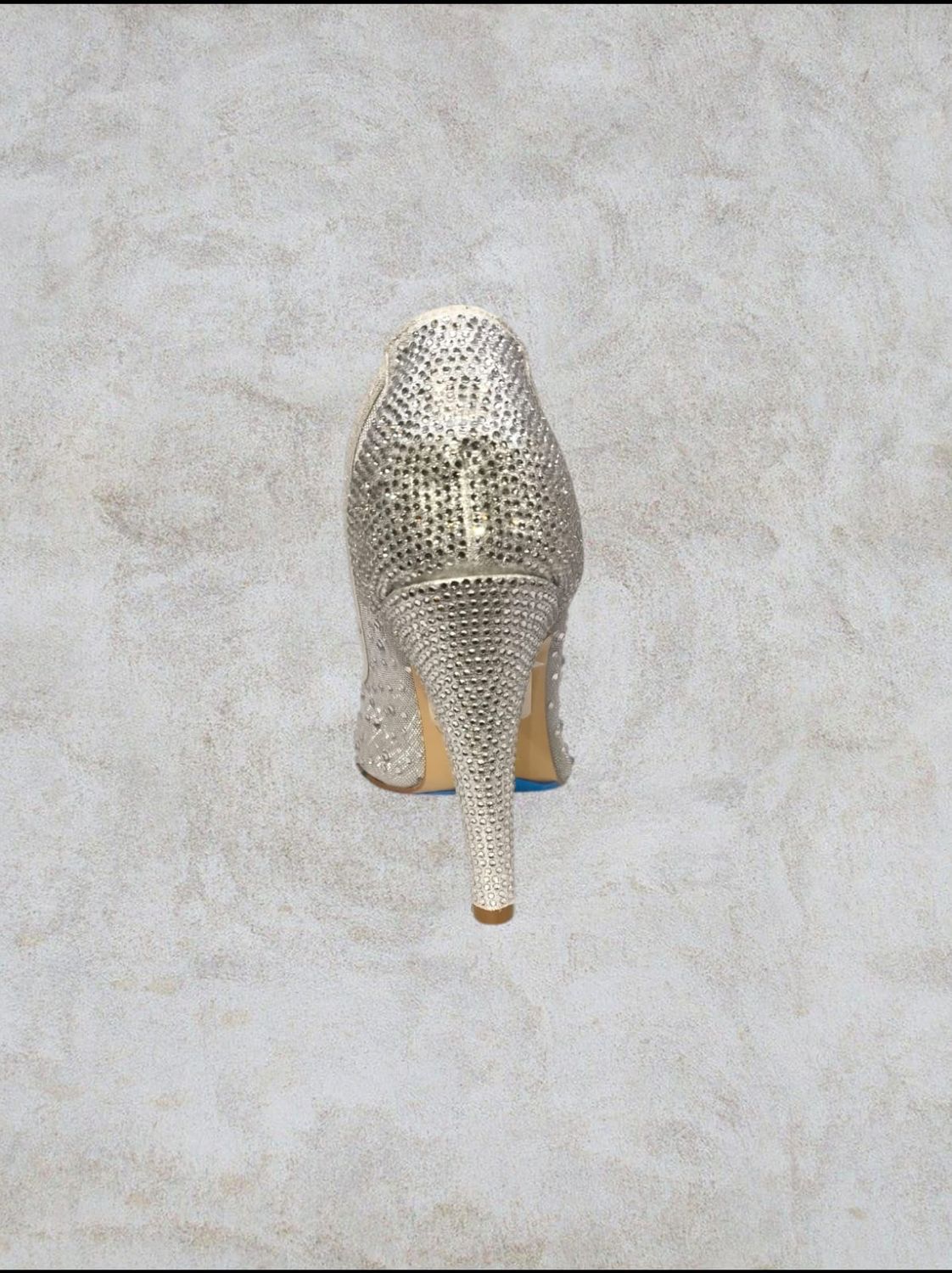 Zapato de punta con tacon - Silver