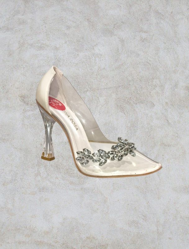 Zapato de tacon - Blanco