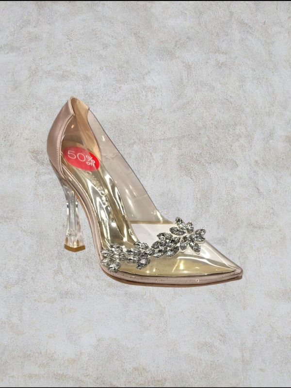 Zapato de tacon - Beige