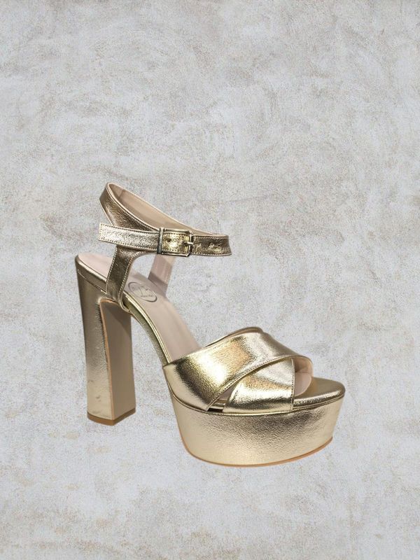 Zapatos altos - Dorados