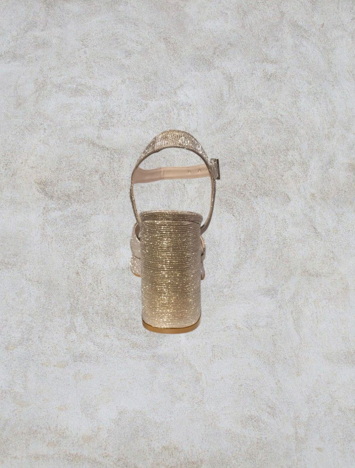 Sandalia Mediada - Dorada