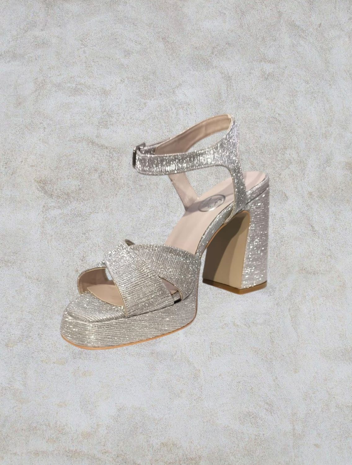 Sandalia Mediana - Silver