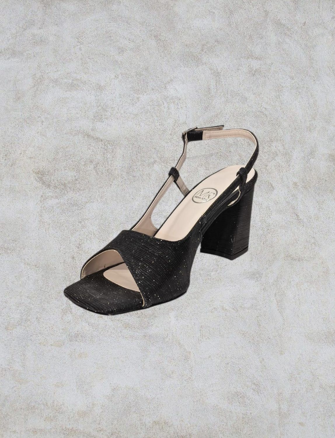 Sandalia baja - Negro