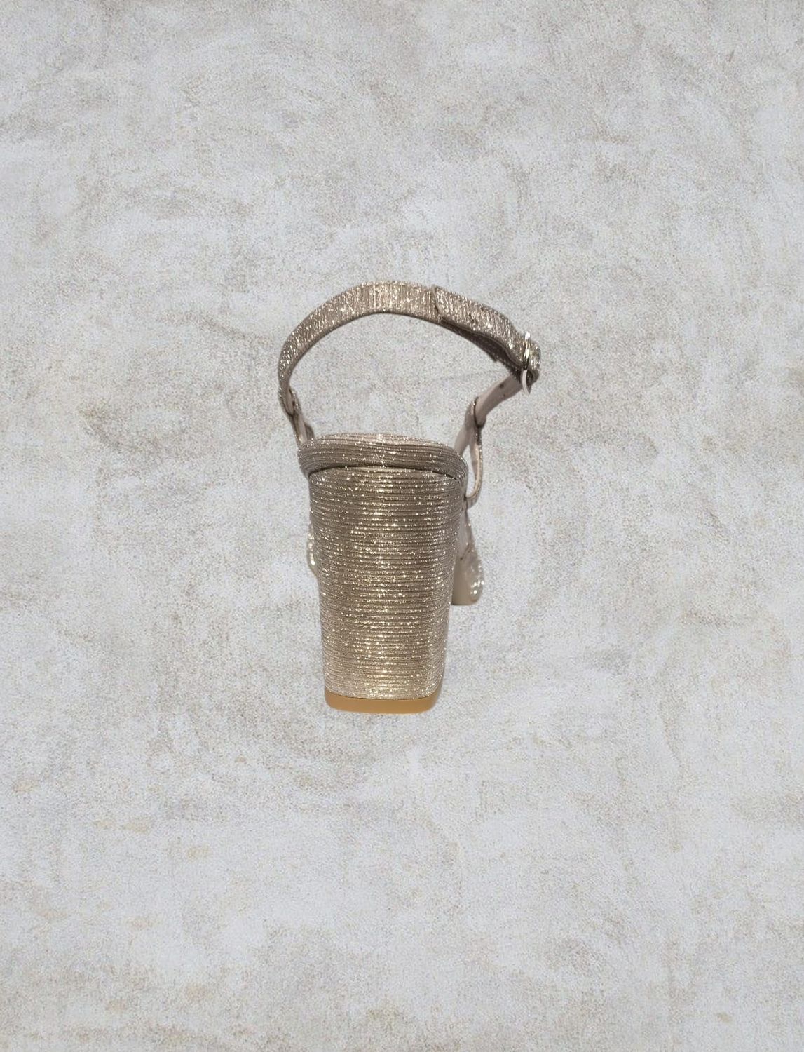 Sandalia baja -  Gold