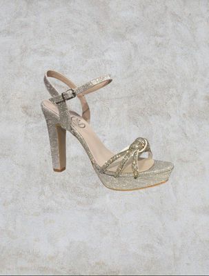 Sandalia Alta - Silver