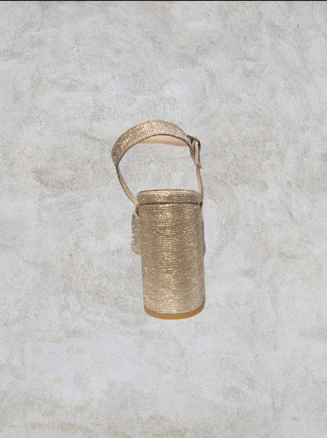 Sandalia alta - Dorada