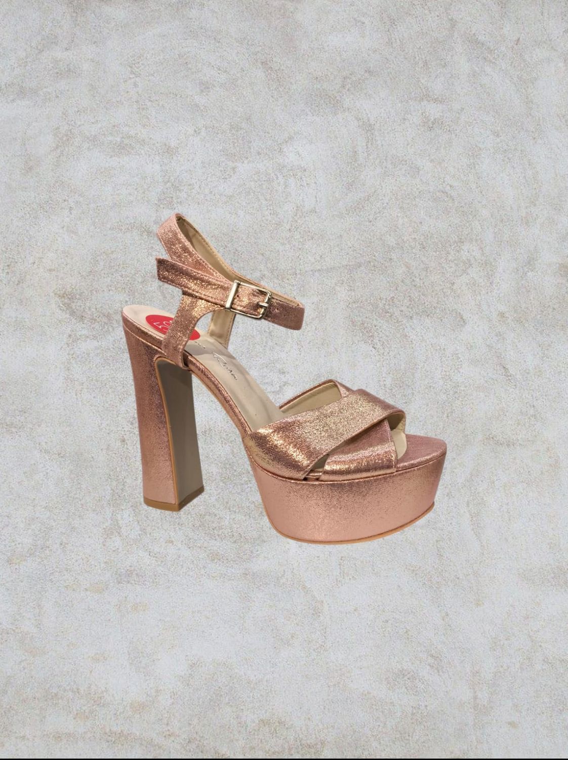 Sandalias Altas Rosadas