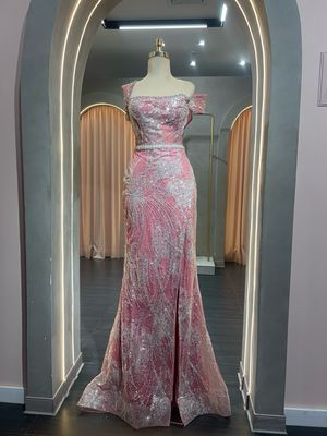 Vestido rosa coral talla 42. Vestido rosa coral talla 42.