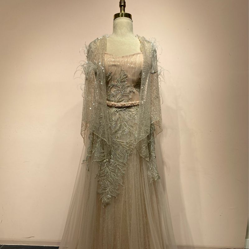 Vestido largo Rosado talla:42