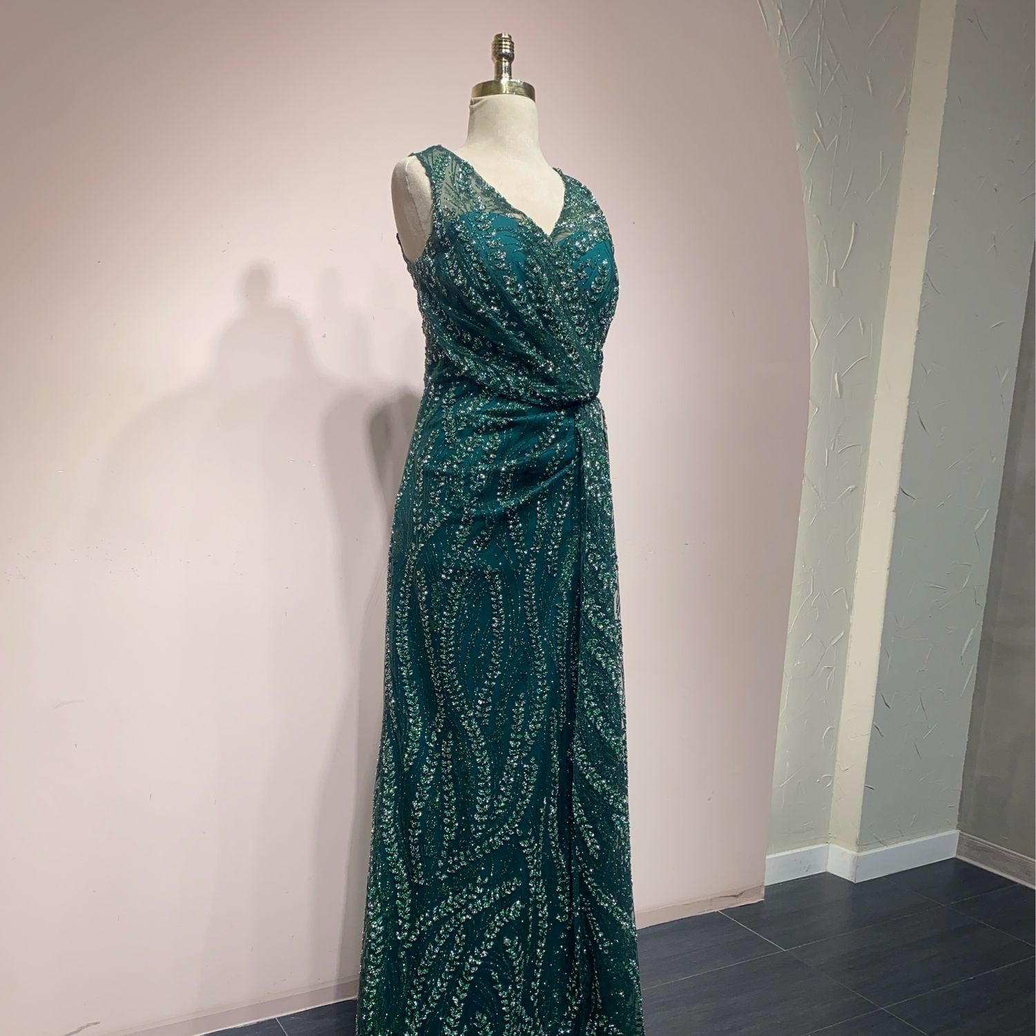 Vestido Largo Green talla:4