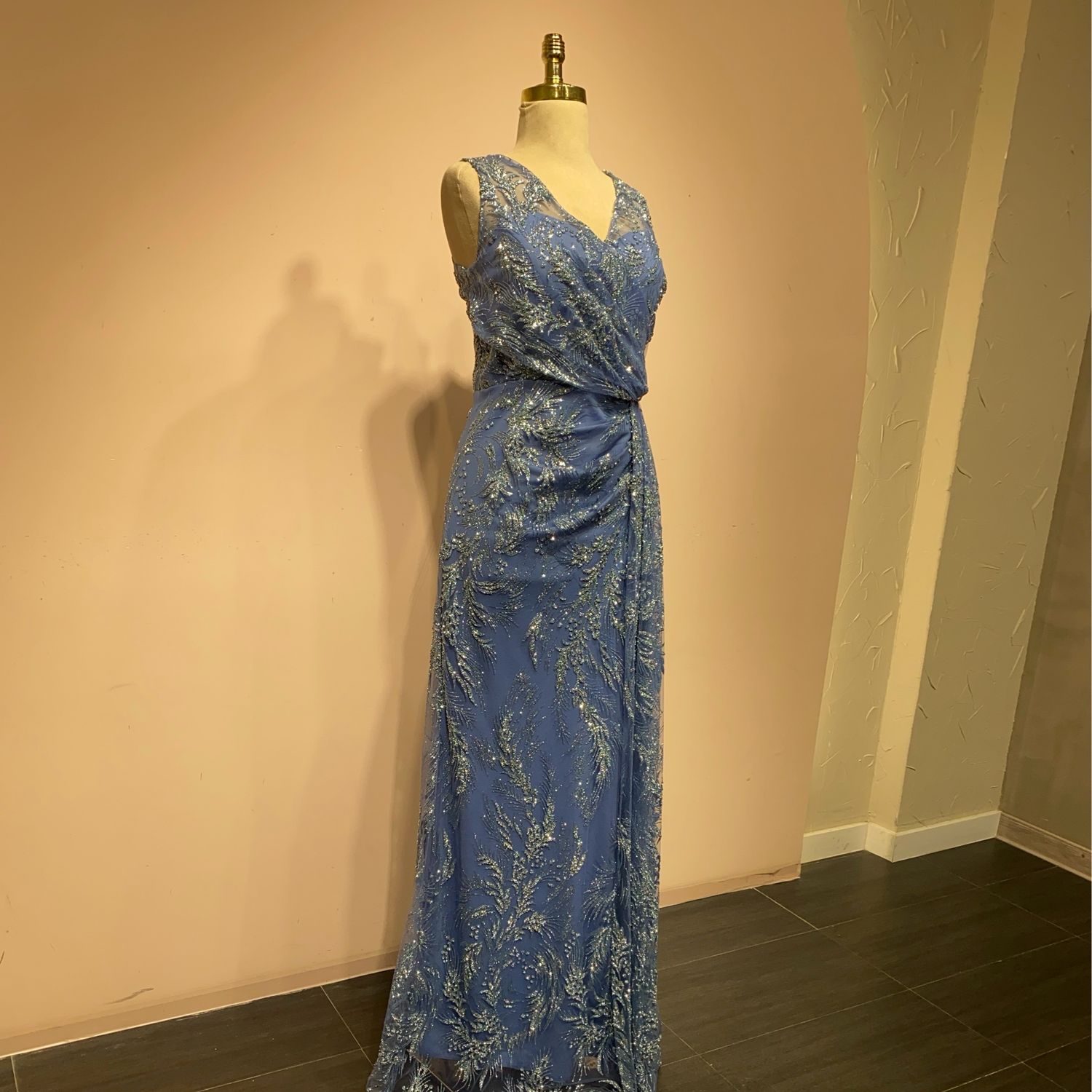 Vestido largo Indigo talla: 6