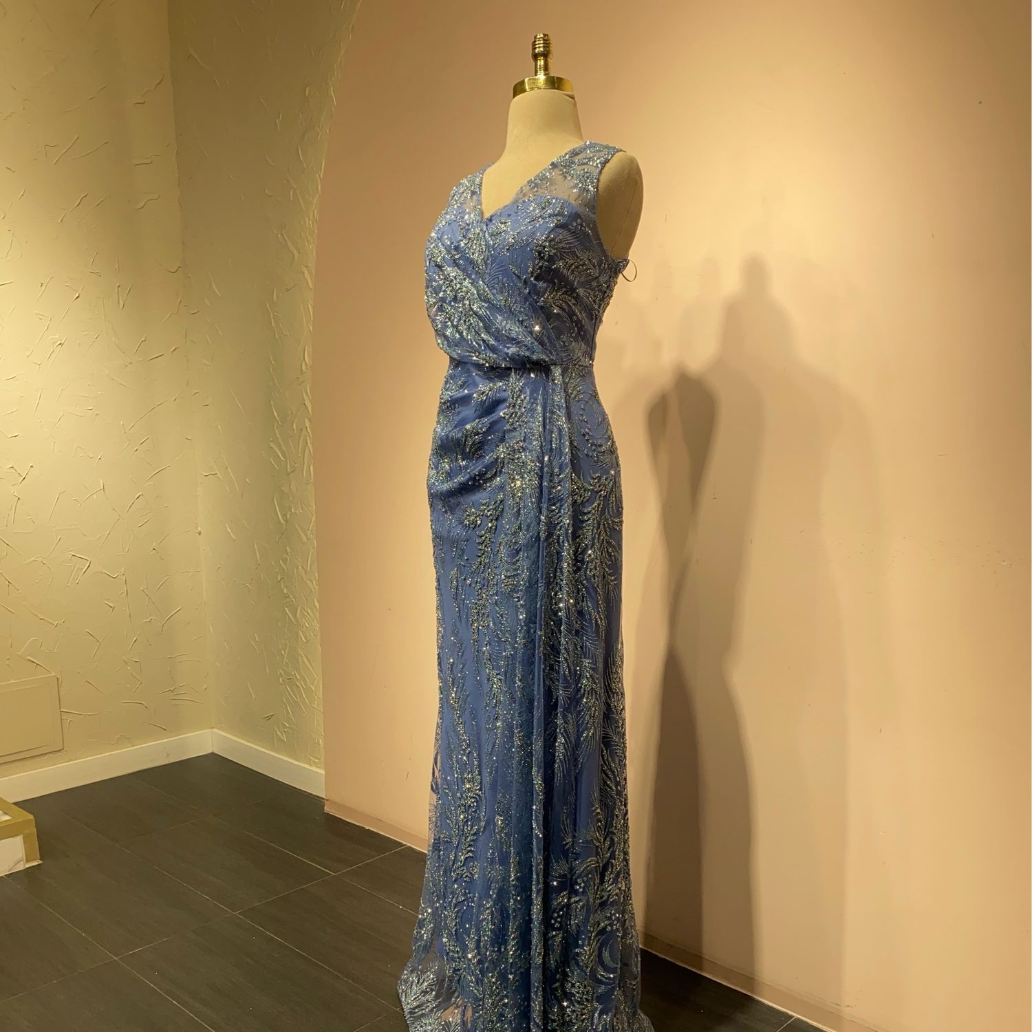Vestido largo Indigo talla: 6