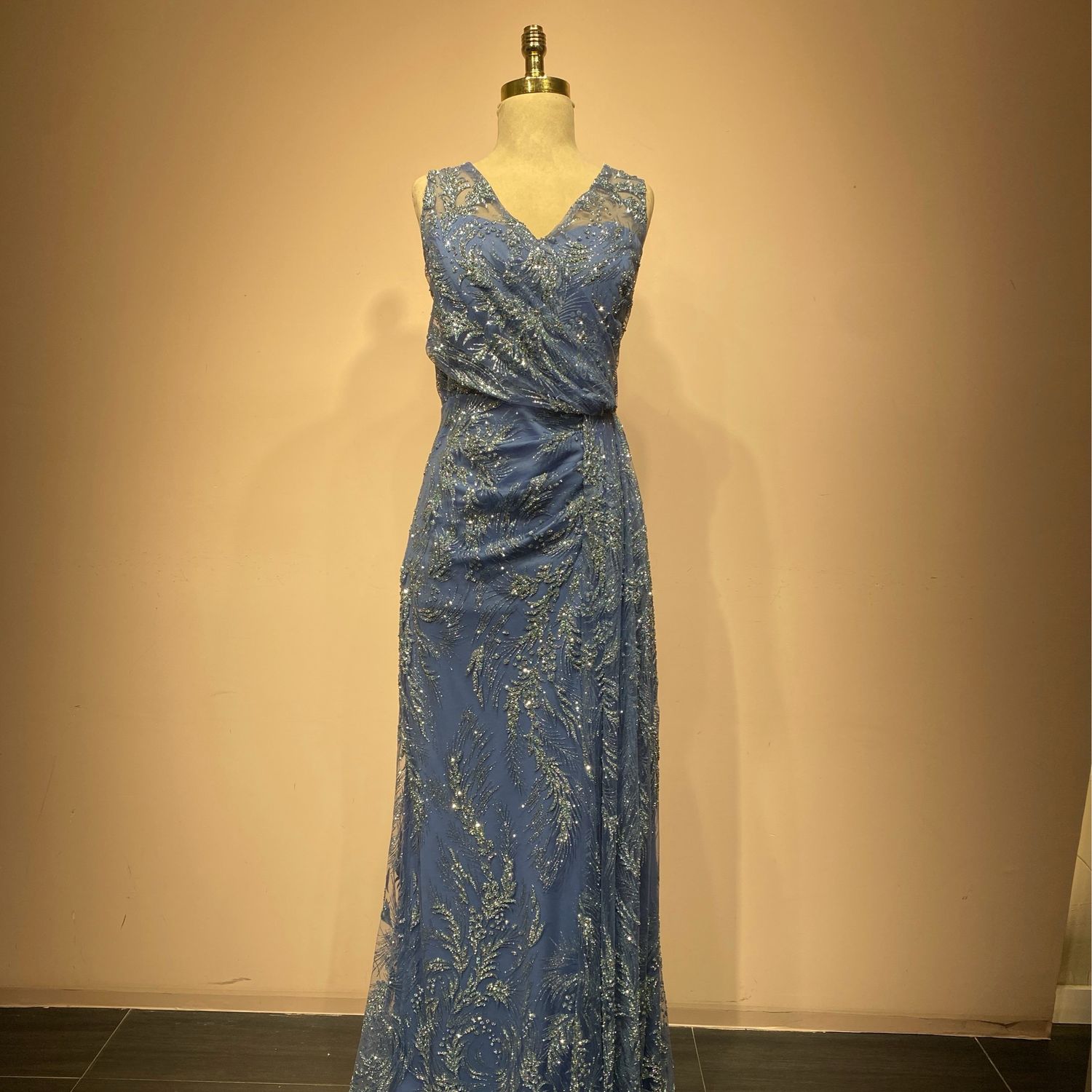 Vestido largo Indigo talla: 6