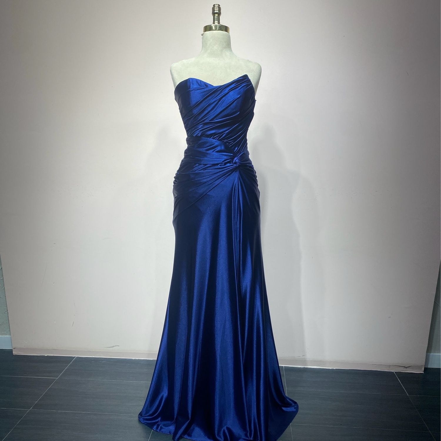 Vestido largo Azul Navy talla:1