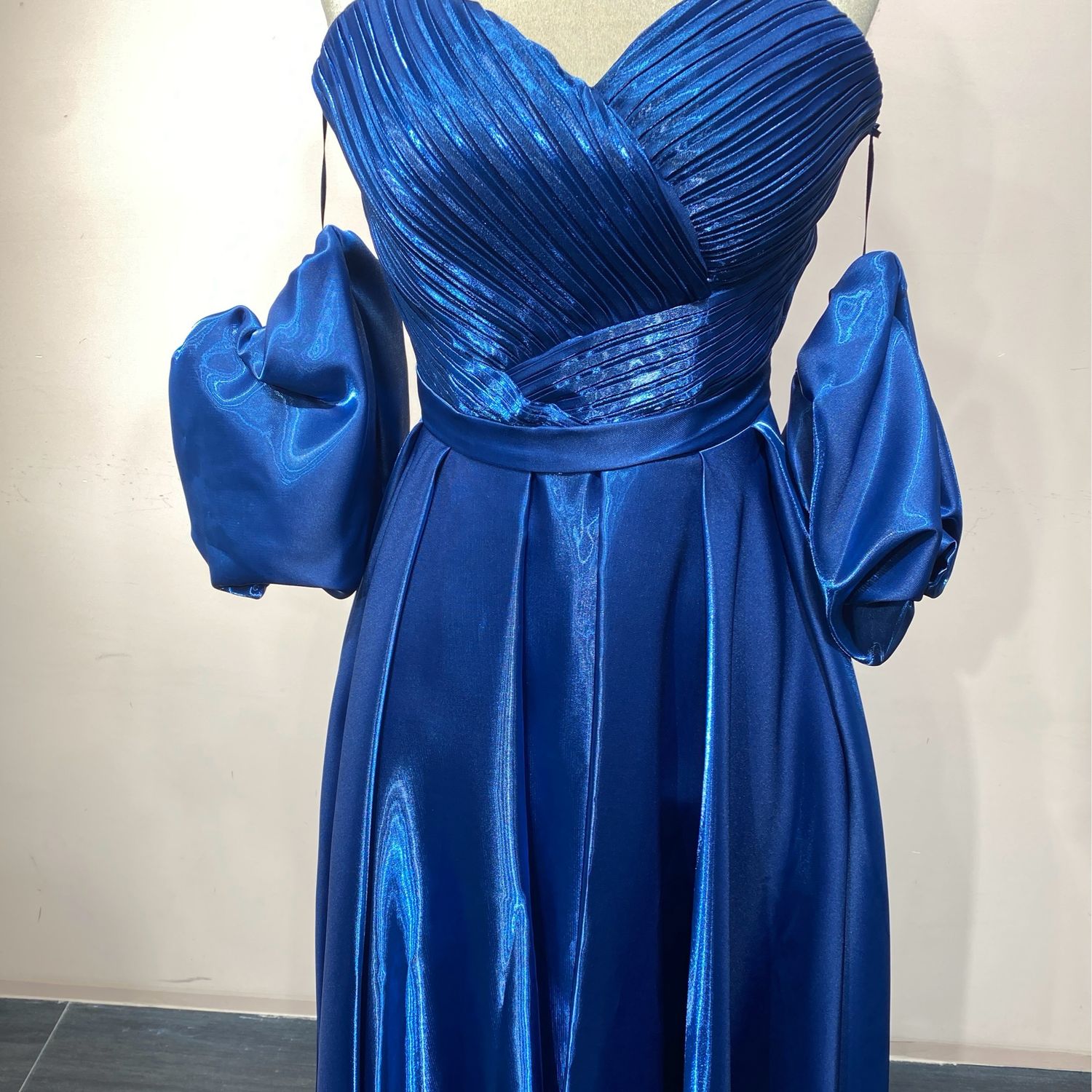 Vestido largo azul Vestido largo azul