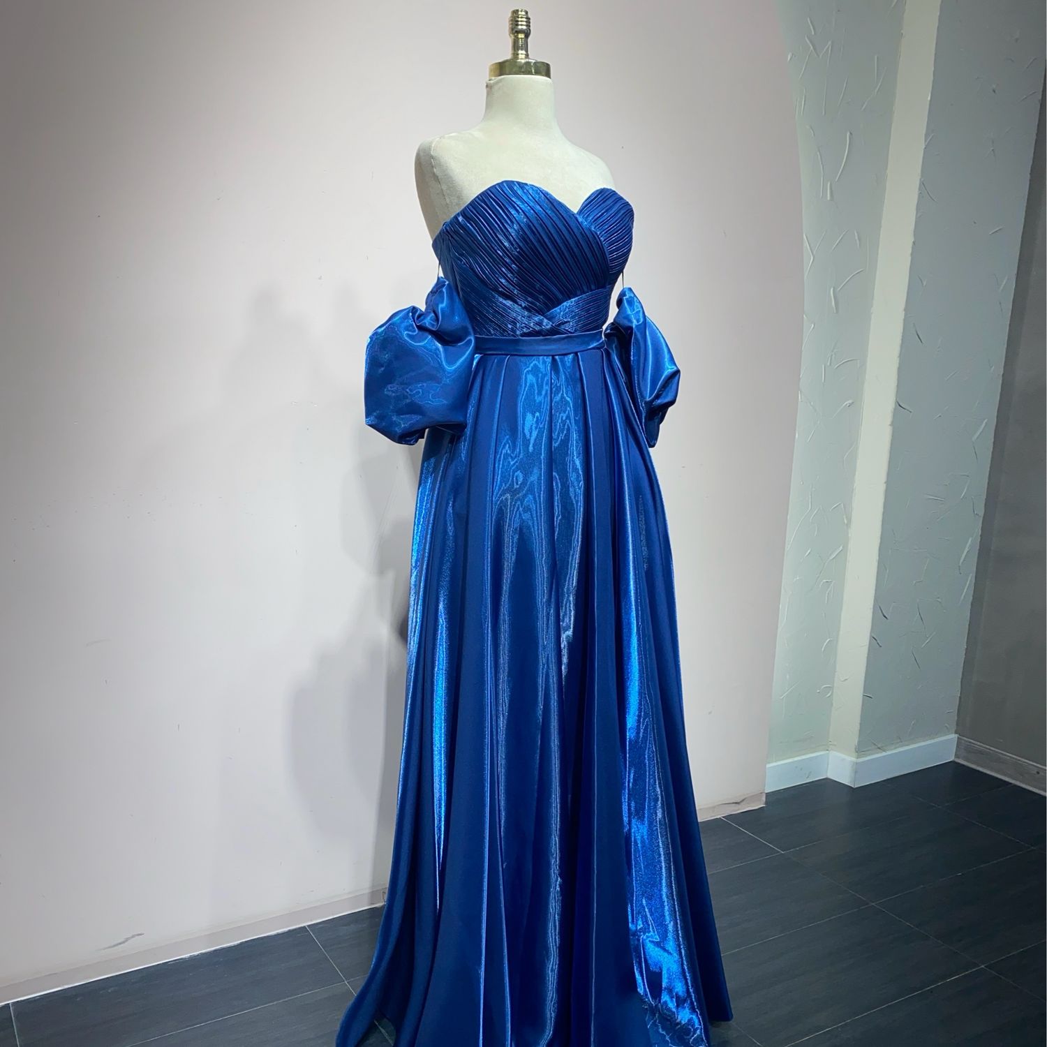 Vestido largo azul Vestido largo azul