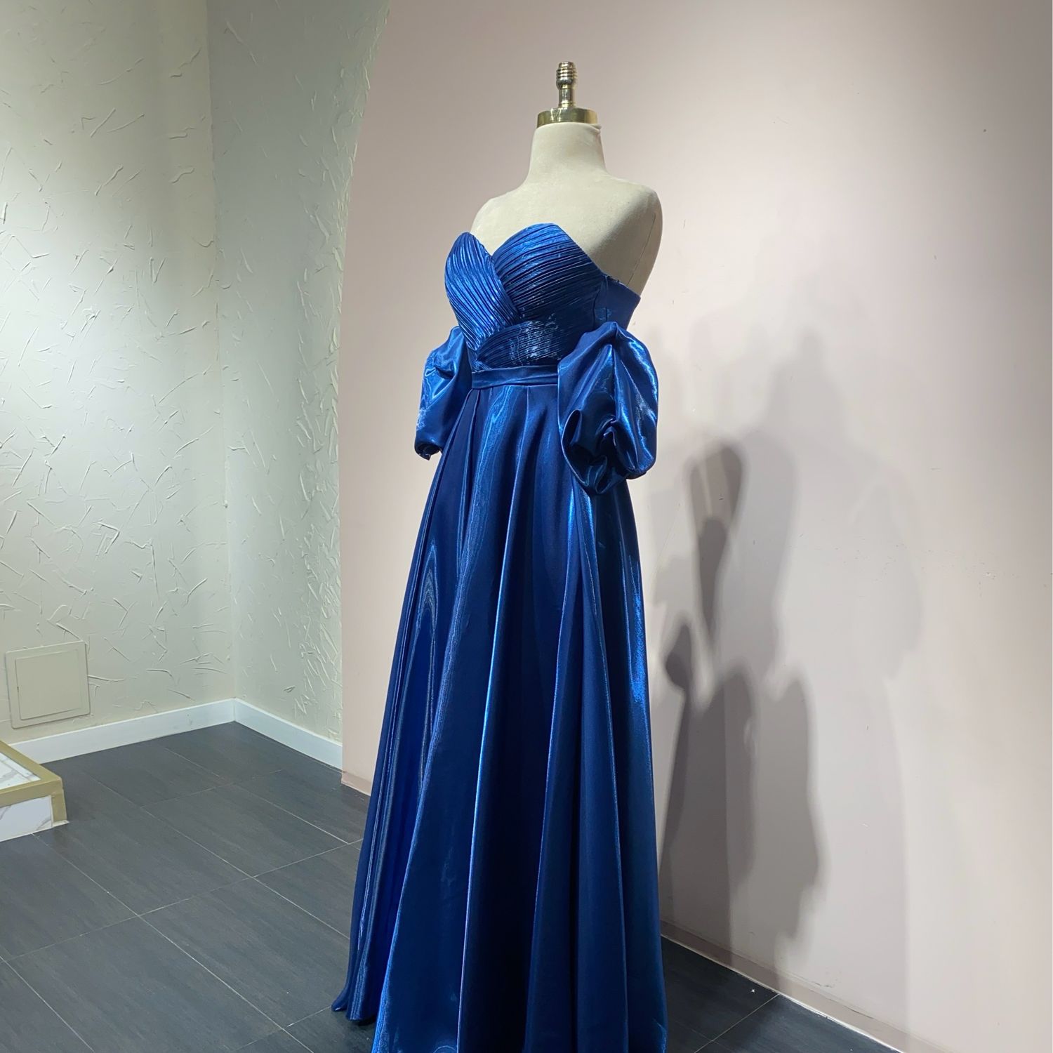 Vestido largo azul Vestido largo azul