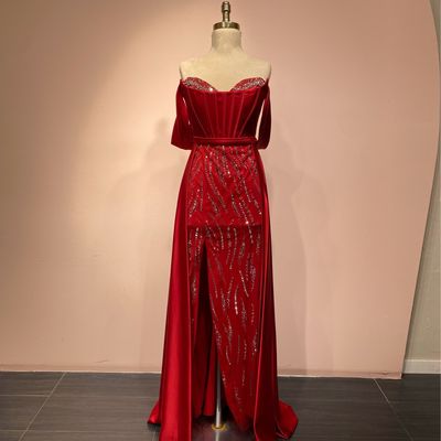 Vestido largo red talla:1