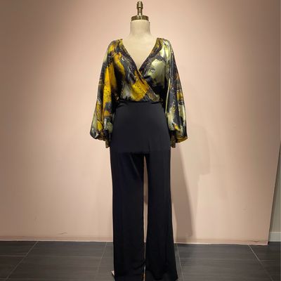 Jumpsuit negro talla:38