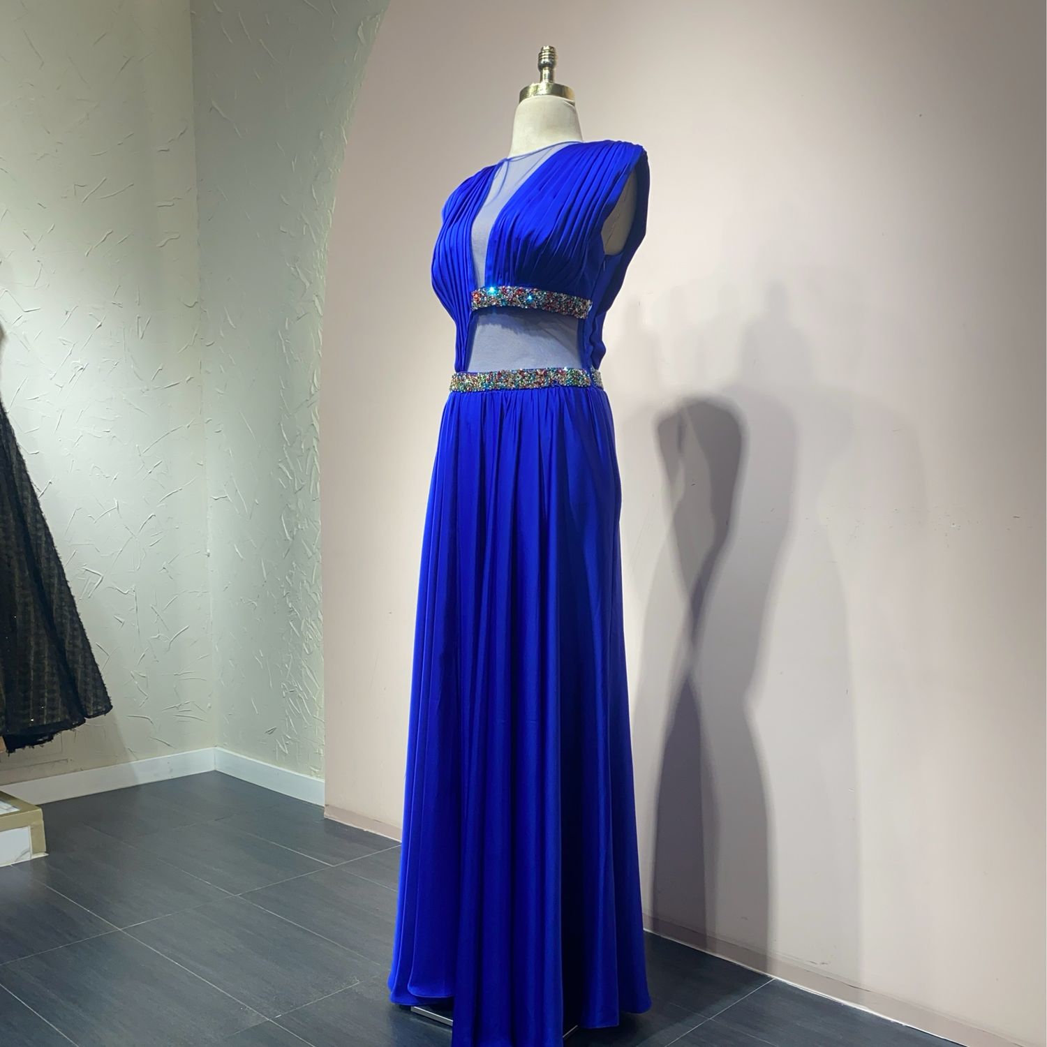 Vestido largo ROYAL BLUE talla:42