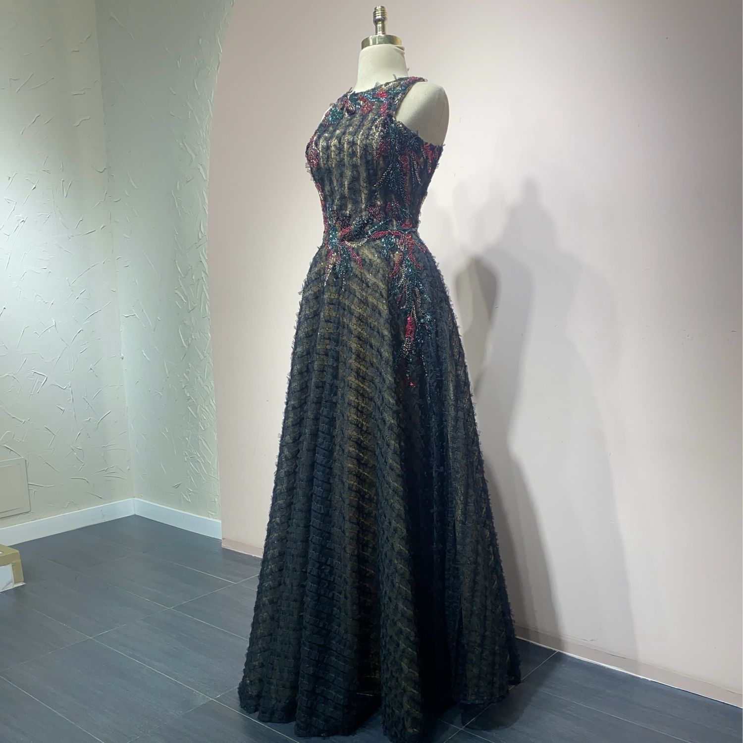 Vestido largo BLACK FUCSIA talla: 38 Vestido largo BLACK FUCSIA talla: 38