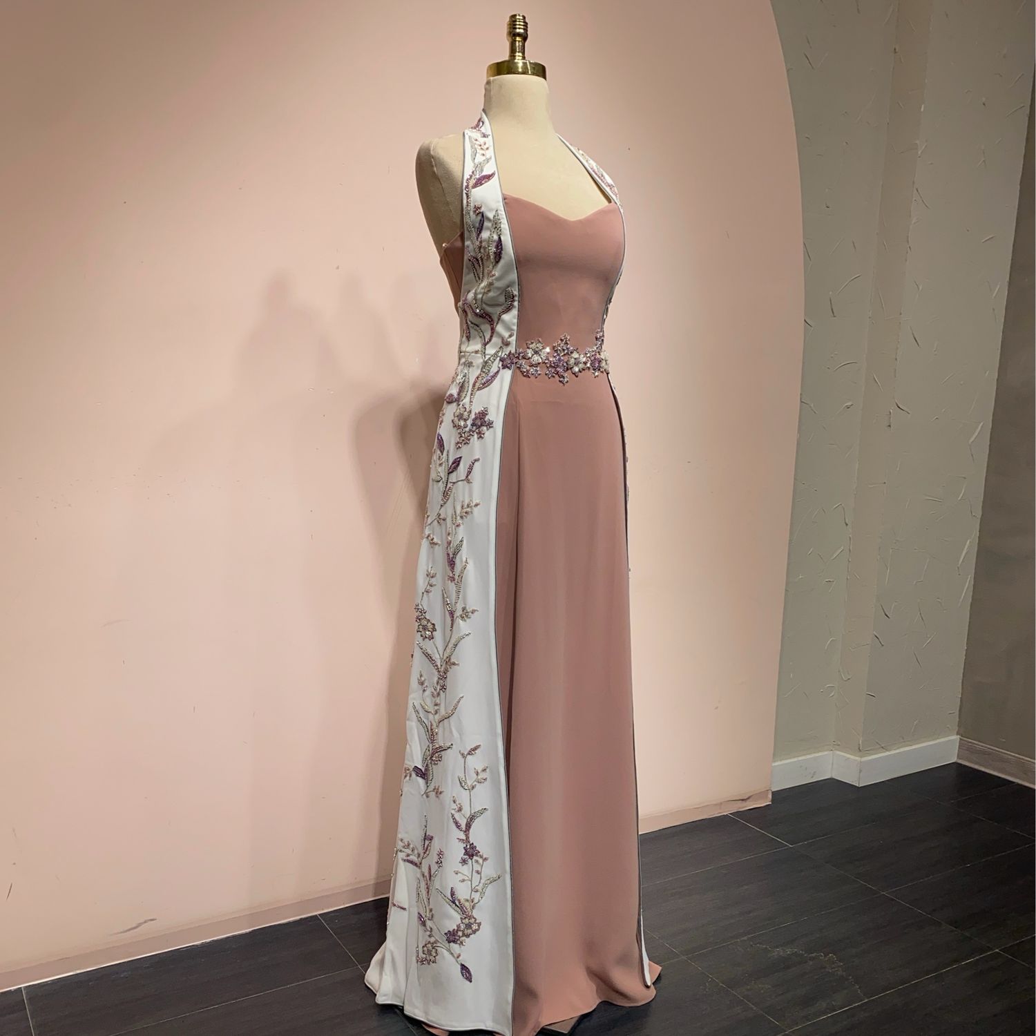 Vestido largo WHITE PINK talla: 42 Vestido largo WHITE PINK talla: 42