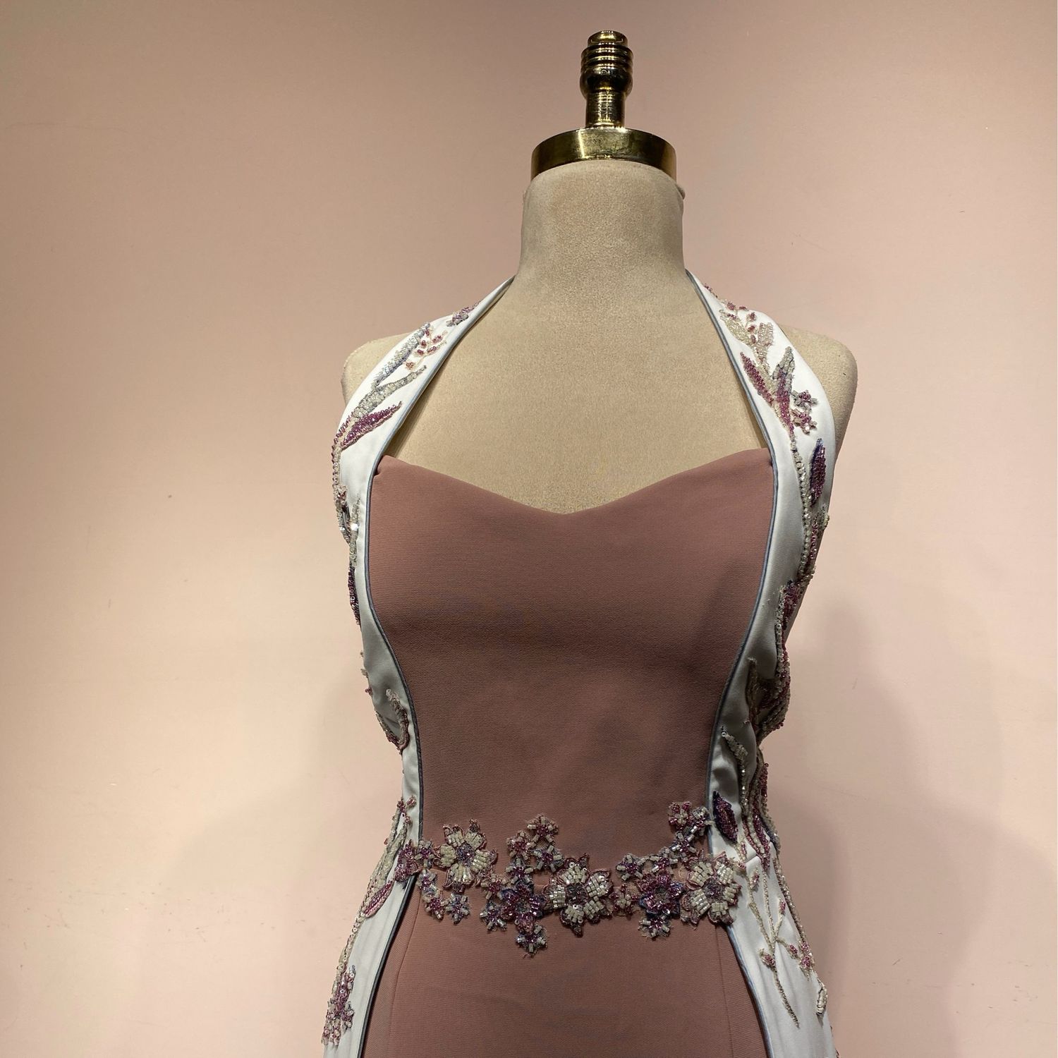 Vestido largo WHITE PINK talla: 42 Vestido largo WHITE PINK talla: 42