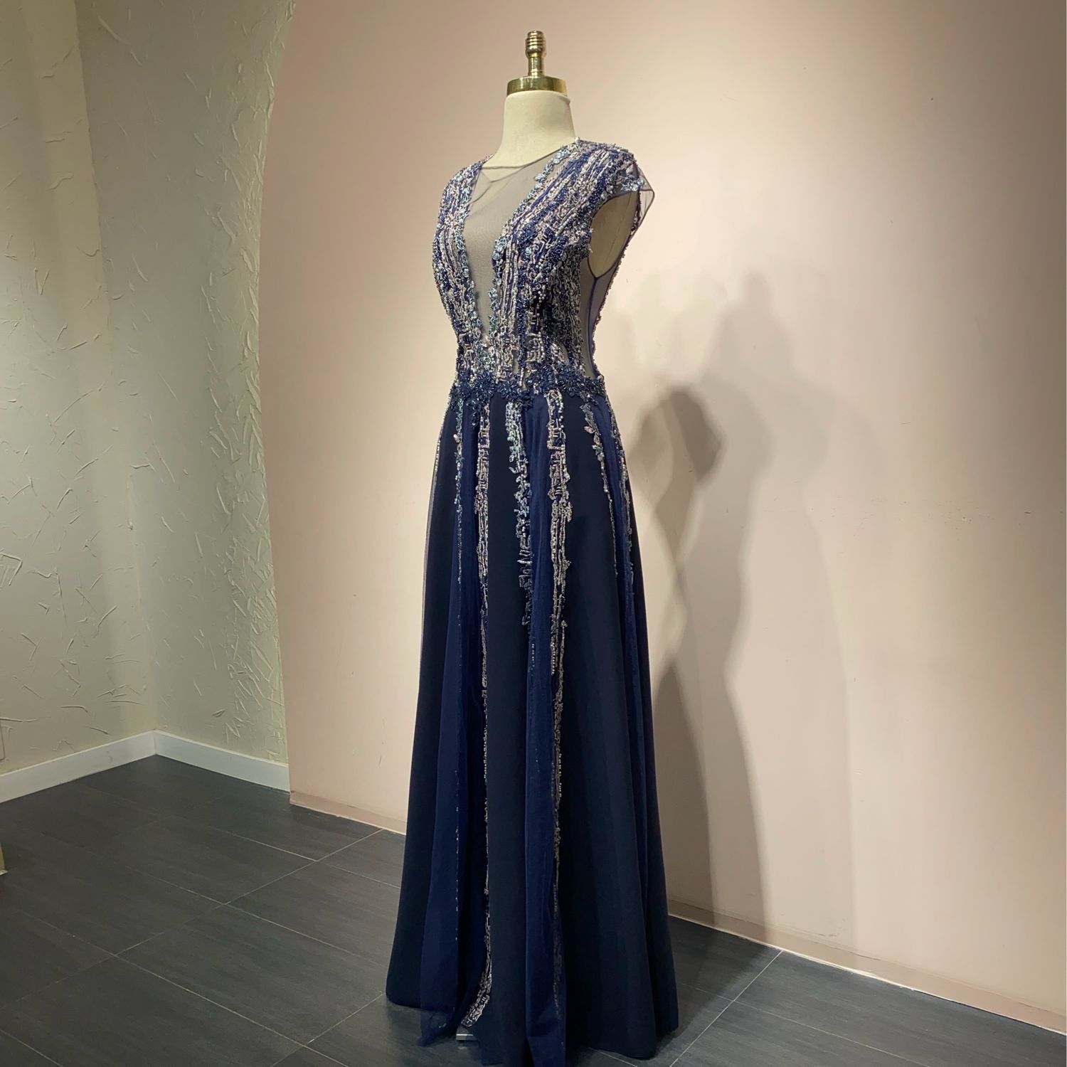 Vestido largo BLUE PINK Talla:44 Vestido largo BLUE PINK Talla:44