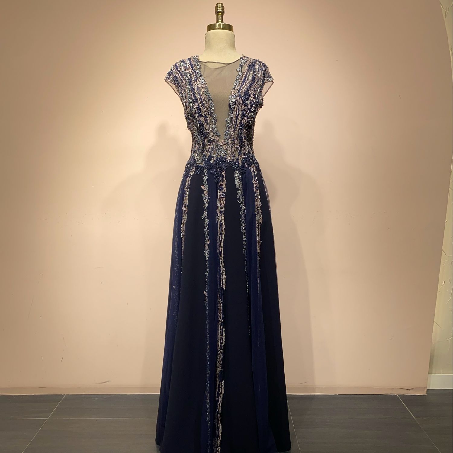 Vestido largo BLUE PINK Talla:44 Vestido largo BLUE PINK Talla:44