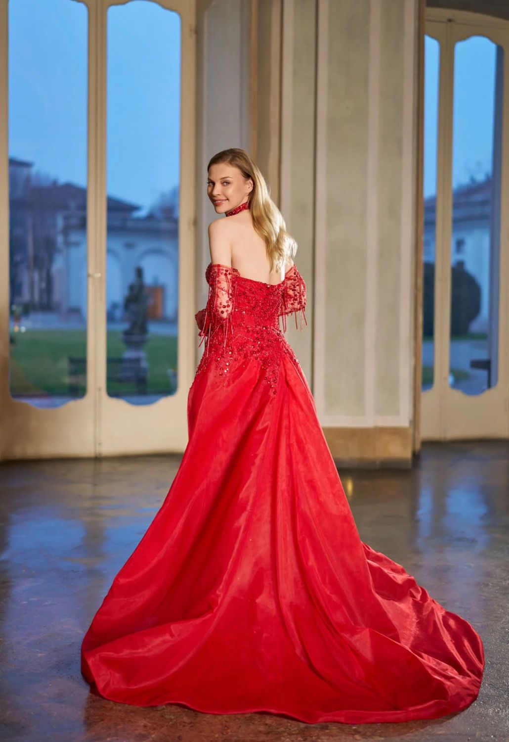 Red Gown