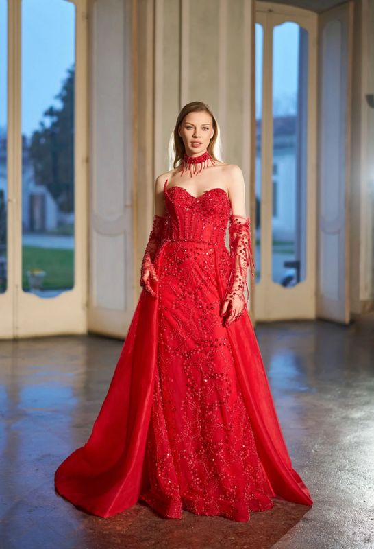 Red Gown